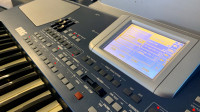 Korg Pa500 61-Key Professional Arranger Keyboard with Roland sta