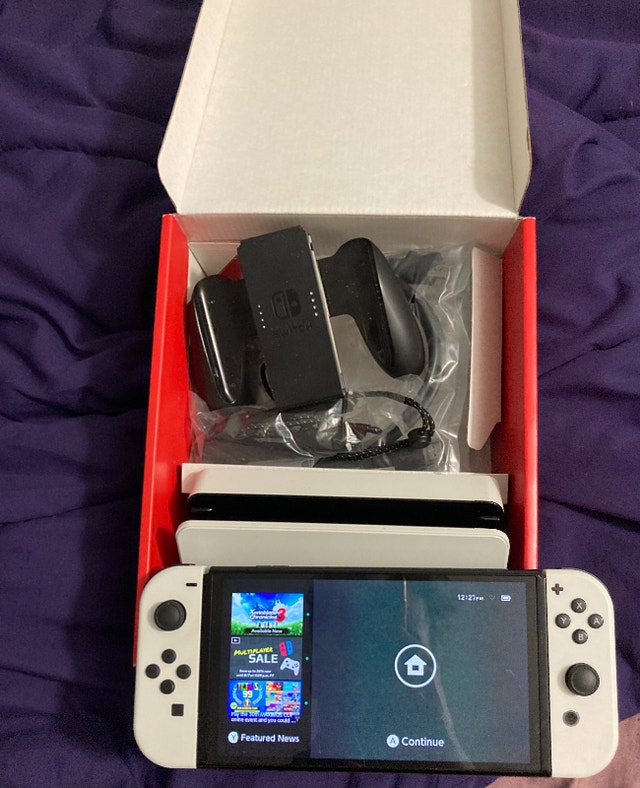 Nintendo Switch OLED Edition For Sale Nintendo Switch Winnipeg Kijiji