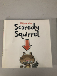 Two Scaredy Squirrel Books 