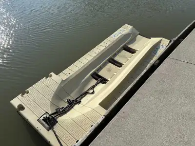 Personal watercraft dock for sale no wall anchors. Also can be used for kayak launch. 519-996-2108....