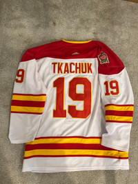 Tkachuk Flames Jersey