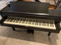 Baby Grand piano - free delivery to Wpg main floor 