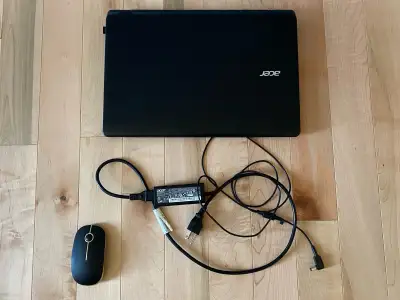 I am selling because I bought a new laptop. Includes: Laptop Charger Wireless mouse Details: Colour...