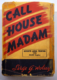 Call House Madam: True  Story  of Beverly Davis 1st ed - book