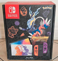 Nintendo Switch Pokemon Scarlet and Violet OLED Console NEW
