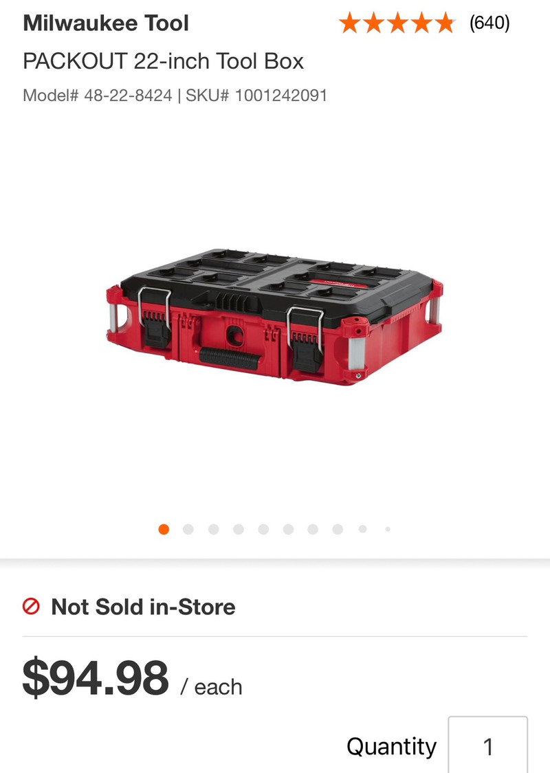 Milwaukee Packout tool box Tool Storage & Benches Ottawa Kijiji