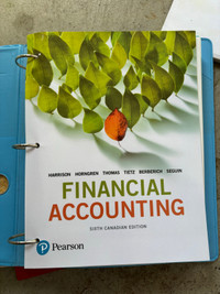 Financial Accounting - Sixth Canadian Edition (Pearson)