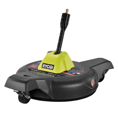 RYOBI 12 in. 3100 PSI Electric Pressure Washer Surface Cleaner w, View more