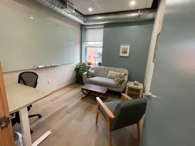Beautiful office available in downtown Psychotherapy clinic. Join our friendly group of therapists i...