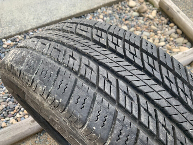 1 x single 225/60/18 Uniroyal Tiger Paw Touring A/S 90% tread in Tires & Rims in Delta/Surrey/Langley - Image 4
