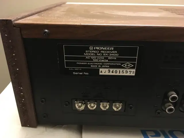 New In The Box Pioneer Stereo Receiver SX-3400 in Stereo Systems & Home Theatre in Calgary - Image 6