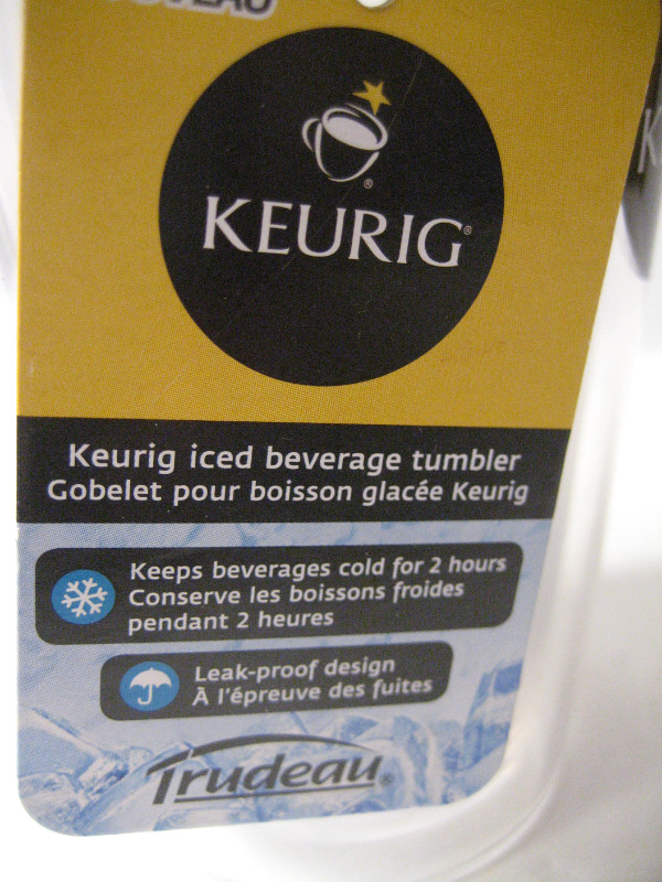 New, Keurig iced beverage tumbler in Coffee Makers in Moncton - Image 2