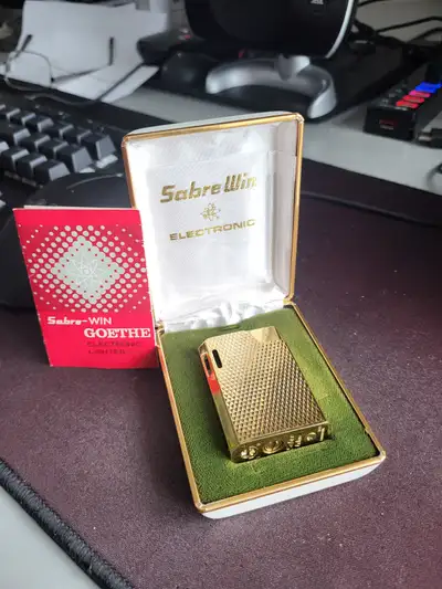Assorted Lighters ================== - Ronson Varatronic 3000 - $20 - Sabre Win Electronic Goethe -...