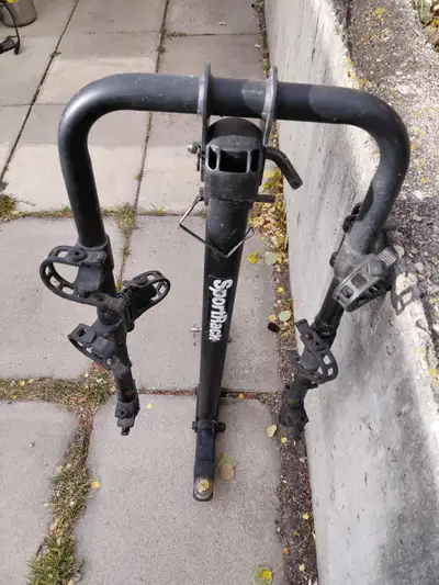 Bike Rack can hold 4 bikes., View more