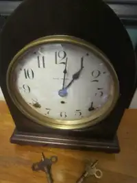 Antique 1920's Seth Thomas Bee Hive Mantle Clock