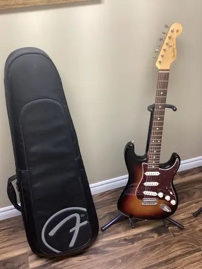 2009 Fender USA John Mayer Stratocaster 3-tsb, InCase, tags, View more
