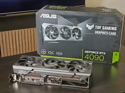 Selling ASUS TUF Gaming OC RTX 4090 24GB graphics card. These are absolute beasts and currently some...