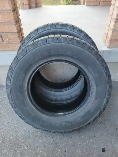 2 General Grabber APT All Terrain All Season Tires for Sale. **LT265/70/R17** Great Condition. (10/3...