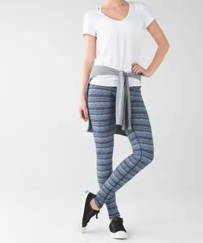 LULULEMON SPACE DYE TWIST SAPPHIRE BLUE WUNDER UNDER PANT III, View more