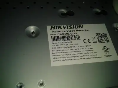 Hikvision DS-7604NI-Q1/4P 4-channel 4K PoE NVR 500+ nvr security, View more