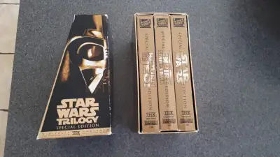 Star Wars Trilogy Special Edition VCR Tapes -> $TBD, View more