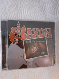 SAXON ! LIVE IN GERMANY 1991 CD ! BRAND NEW