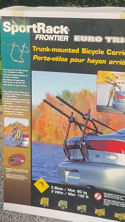 SportRack Frontier Trunk-Mounted Bike Rack – NEW IN BOX, View more