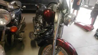 200/11 with this factory paint. Never see one again excellent condition and added engine guards lugg...