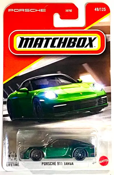 Matchbox Porsche 911 Targa / Targa 4 diecast new in package, $5 each. Pickup in north Ajax, shipping...