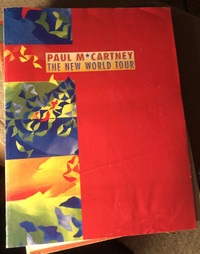 Paul McCartney 1993 The New World Tour souvenir magazine