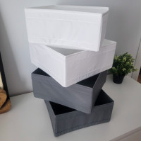 4 Boîtes Pliantes Rangement Tiroir - 4 Folding Storage Boxes