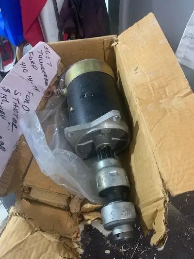 Ford Starter 410 14074 with the bendix drive. Fits Ford cars and light trucks 1956 - 1961 Y block 27...