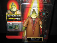 Star Wars Episode 1 Boss Nass with Gungan Staff nib