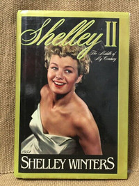 Shelley Winters - Shelley II (Autographed book)