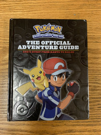 Ash's Quest from Kanto Pokemon Book Official Adventure Guide $14