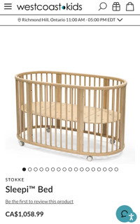 Stokke sleepi - newborn to toddler bed