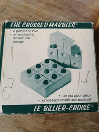 Le billier croisé- The Crossed Marbles
