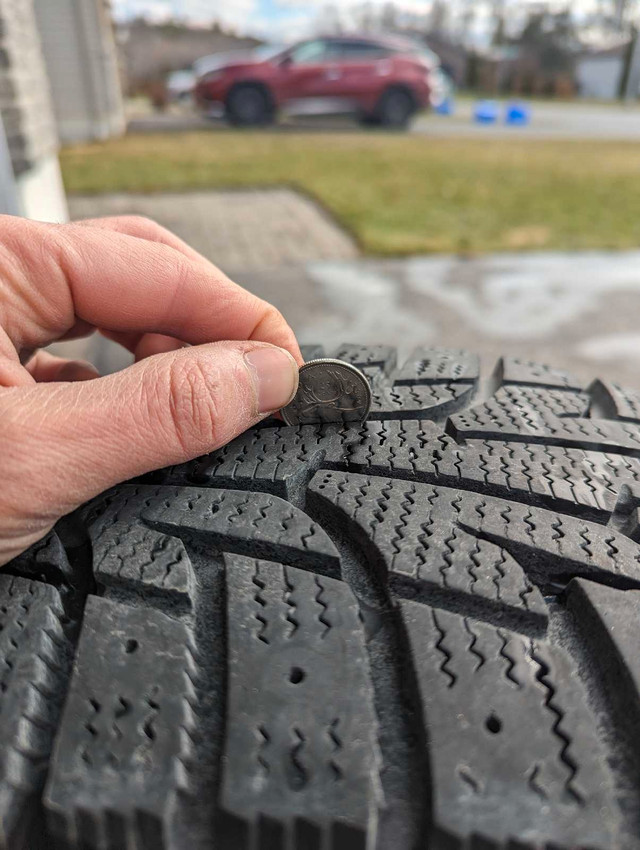 2017 Volkswagen Golf winter tires on wheels in Tires & Rims in Trenton - Image 4