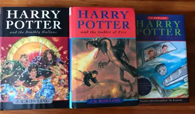 Harry Potter 3 books, View more