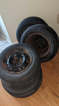 Winter tires - Toyota 2004 Camry (4)