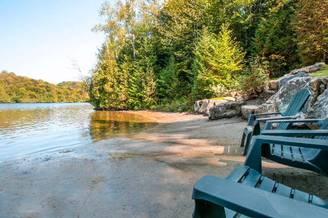 Chalet en bois ronds, à 130$/nuit in Quebec