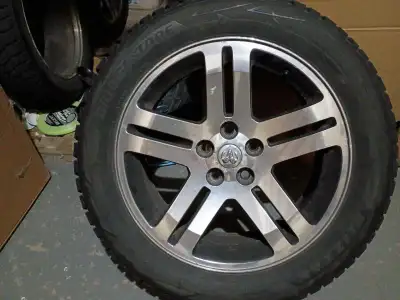 Bridgestone Blizzak set of 4 Comes with rims They will fit any Dodge Challenger, Charger and Chrysle...