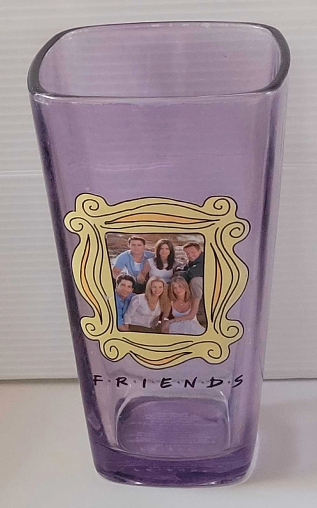 F.R.I.E.N.D.S The TV Series Purple Drinking Glass Tumbler in Arts & Collectibles in Oshawa / Durham Region