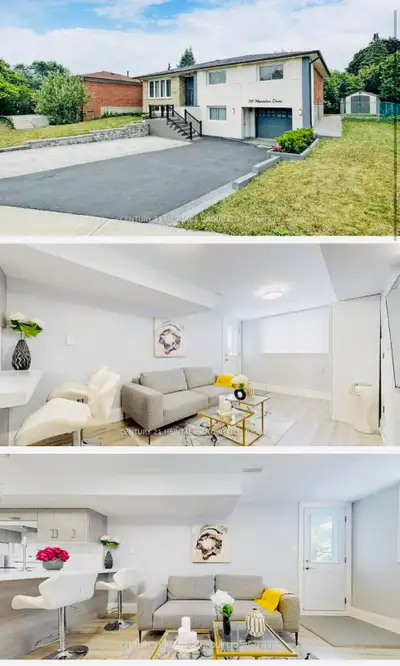 Bright Walk-Out Style Lower Level That Feels Like Main Floor Living. Approx. 800 Sq Ft With Oversize...
