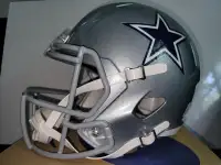 Full Size Dallas Cowboys football helmet signed by Tyron Smith