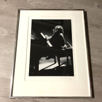 Vintage Photograph of Famous Pianist Michel Petrucciani