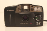 Canon Sure Shot Owl Date Point & Shoot 35mm Film Camera