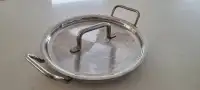 Silga Teknika 28cm (11") Grill Pan + Stainless Steel lid