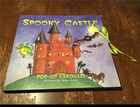 Vintage Spooky House Halloween Pop Up Book