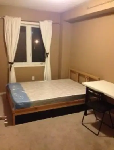 Bed room with quiet windows view to backyard. Detached House Located In York University Village; Clo...